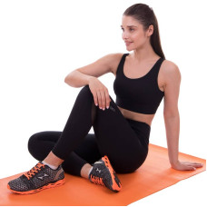 Коврик для фітнесу та йоги FitGo синій, код: FI-4986_BL