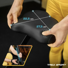 Велотренажер Trex Sport TX-450MB FLEXO магнітний сірий, код: 5902308232396