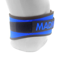 Пояс для важкої атлетики MadMax MFB-421 Simply the Best неопреновий Blue XXL, код: MFB-421-BLU_XXL