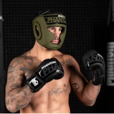 Боксерський шолом Phantom APEX Full Face Army Green, код: PHHG2402