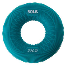 Еспандер кистьовий кільце FitGo Jello 50LB бірюзовий (1шт), код: FI-2526_T-S52