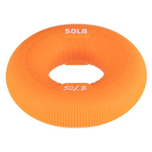 Еспандер кистьовий кільце FitGo Jello 50LB помаранчевий (1шт), код: FI-2526_OR-S52