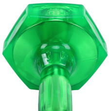 Гантель для фітнесу з TPU покриттям Zelart Jelly Urethane Coated Dumbbells 1х4,5кг, салатовий, код: TA-2946-10LB-S52
