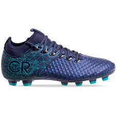 Бутси футбольні Owaxx CR7 розмір 44 (27см), темно-синій-блакитний, код: 191105-4_44DBLN