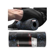 Роллер масажер (валик, ролик) гладкий Hop-Sport EPP 33см HS-P033YG чорно-синій, код: 5902308217324