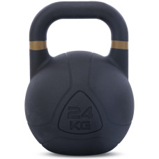 Гиря змагальна цільна чавунна пофарбована LiveUp 24кг, , код: LP8044-24-S52