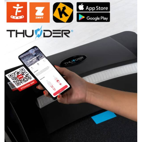 Електрична бігова доріжка Thunder Icon-Black, код: Icon-Black-IN