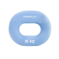 Еспандер кистьовий силіконовий PowerPlay Hand Grip Light 15 кг, блакитний, код: PP_4336_Blue_15kg