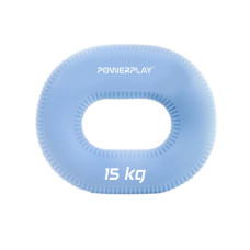 Еспандер кистьовий силіконовий PowerPlay Hand Grip Light 15 кг, блакитний, код: PP_4336_Blue_15kg