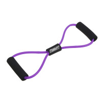 Еспандер EasyFit вісімка трубчастий фіолетовий, код: EF-3947-V-EF