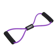 Еспандер EasyFit вісімка трубчастий фіолетовий, код: EF-3947-V-EF