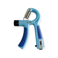 Еспандер кистьовий SNS Ножиці WLQ2-Azure+Blue 5-60 кг з лічильником, синьо-блакитний, код: 21989-SNS