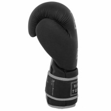 Боксерські рукавиці Hard Touch 10 унцій, чорний-сірий, код: BO-4658_10GR