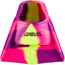 Ласти для дітей Aqua Speed Training Fins розмір 31-32, рожевий-фіолетовий-жовтий, код: 5908217679307