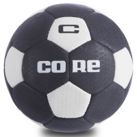 М'яч для вуличного футболу Core Street Soccer №5, чорний-білий, код: CRS-045