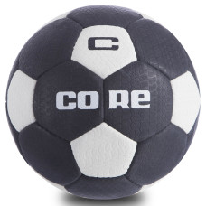 М'яч для вуличного футболу Core Street Soccer №5, чорний-білий, код: CRS-045
