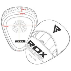 Лапи боксерські RDX T1 Curved Blue/Black, код: FPR-T1UB