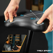 Велотренажер Trex Sport TX-350MB RIZE магнітний чорний, код: 5902308232358