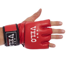 Рукавички для змішаних єдиноборств MMA Velo L червоний, код: ULI-4018_LR