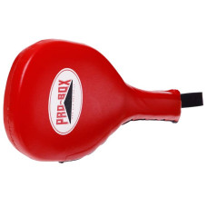 Ракетка для тхеквондо шкіряна одинарна FitBox PRO-BOX червоний, код: BO-0590_R-S52