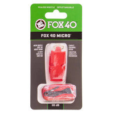 Свисток суддівський Fox40 Micro червоний, код: FOX40-MICRO_R