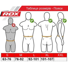 Пояс для важкої атлетики RDX RX1 Weight Lifting Belt S Grey, код: WBS-RX1G-S