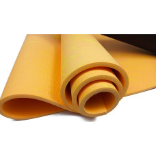 Килимок для йоги та фітнеса + чохол EasyFit PER Premium Mat 1830х610х8 мм, помаранчевий, код: EF-1930s-1-O-EF