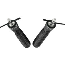 Скакалка швидкісна для кросфіту 4FIZJO Speed Rope PRO+ 300 см, Black, код: P-5907739313164