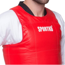 Захист корпусу для єдиноборств SportKo L (48-50), червоний, код: SP-4708_LR