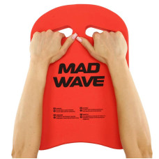 Дошка для плавання MadWave Cross 380x270x40 мм, червоний, код: M072304_R