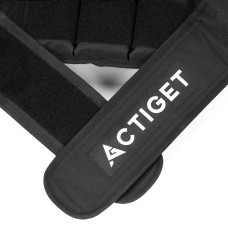 Жилет-обважнювач для тренувань Actiget 20 кг зі змінною вагою Black, код: ACT0124