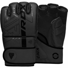 Рукавиці для ММА RDX F6 Kara Matte L, чорний, код: GGR-F6MB-L