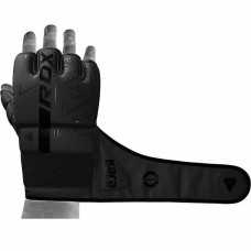 Рукавиці для ММА RDX F6 Kara Matte L, чорний, код: GGR-F6MB-L