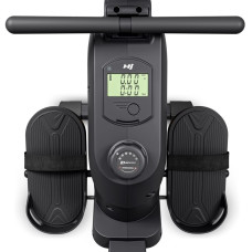Гребний тренажер Hop-Sport HS-085R Bazel магнітний чорно-золотистий, код: 5902308240391