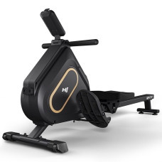 Гребний тренажер Hop-Sport HS-085R Bazel магнітний чорно-золотистий, код: 5902308240391