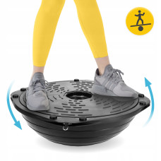 Балансувальна платформа 4Fizjo Bosu Ball 60 см, чорний, код: P-5905973402446