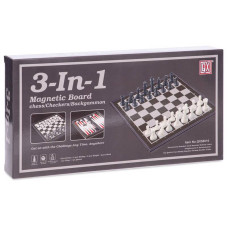 Шахи, шашки, нарди 3 в 1 ChessTour, код: SC58810