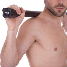 Бодібар Zelart Body Bar 10кг, чорний, код: FI-1251-10-S52