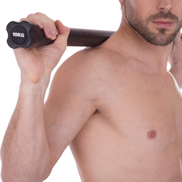Бодібар Zelart Body Bar 10кг, чорний, код: FI-1251-10-S52