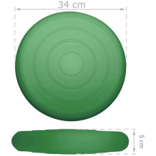 Балансувальна масажна подушка гладка EasyFit Balance Cushion, темно-зелений, код: EF-3164-DGr-EF