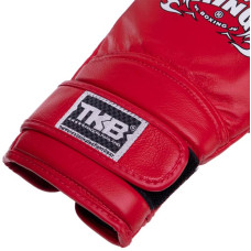 Снарядні рукавички Top King шкіряні L, червоний, код: TKBMU-CT_L_R-S52