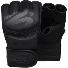 Рукавиці для ММА RDX F15 Noir Matte M, чорний, код: GGR-F15MB-M