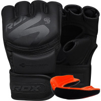 Рукавиці для ММА RDX F15 Noir Matte M, чорний, код: GGR-F15MB-M