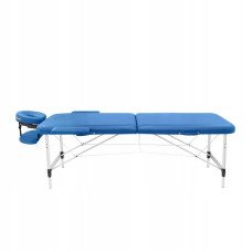 Масажний стіл складний 4Fizjo Massage Table Alu W60 2130х600х760 мм, синій, код: P-5907739318404