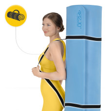 Килимок для йоги та фітнесу 4Fizjo TPE Gigant 2000x1250x20 мм, блакитний, код: P-5907739318985