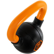 Гиря тренувальна цільна гумова LiveUp Urethane Competition Kettlebell 10кг, -помаранчевий, код: UAZE5336-10