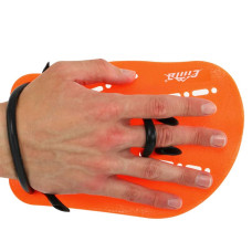 Лопатки для плавання FitGo S помаранчевий, код: PL-6392_SOR