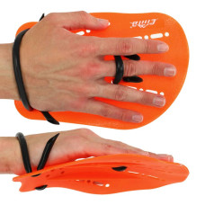Лопатки для плавання FitGo S помаранчевий, код: PL-6392_SOR