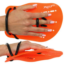 Лопатки для плавання FitGo S помаранчевий, код: PL-6392_SOR