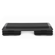 Степ-платформа 3-ступінчаста Actiget Pro 108 х 28.5 х 10-19.5 см ACT0121 Black/Grey, код: ACT0121